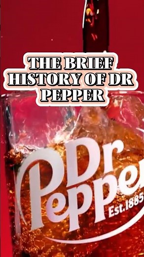 The UNBELIEVABLE History Of Dr Pepper