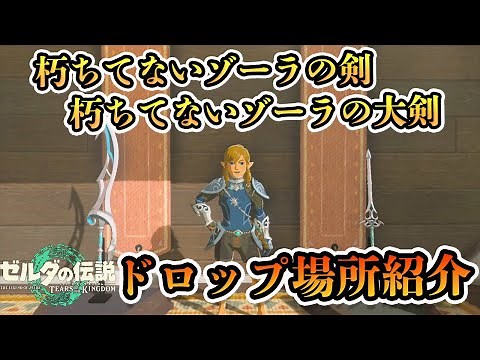 A guide to the drop locations of the uncorrupted Zora Sword and Zora Greatsword in The Legend of ...