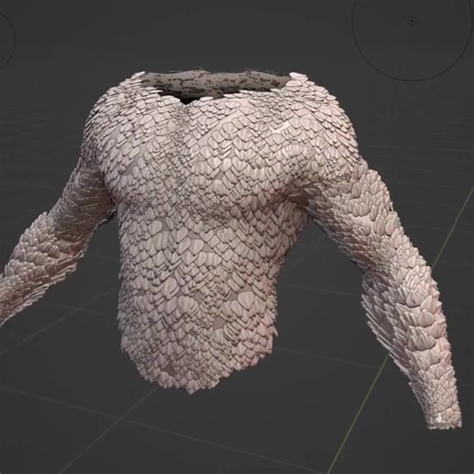 43K views · 1.2K reactions | Cartesian Caramel showcased a neat Blender-made scale armor effect and shared the demo for making evenly distributed scales on a surface via Gumroad. Download the setup for free: https://80.lv/articles/grab-this-free-scale-armor-setup-demo-for-blender-4-0/ | 80 Level | Facebook