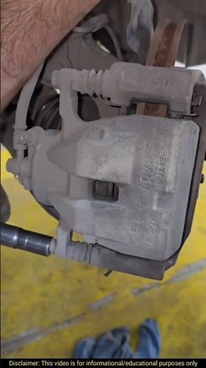 Front brake service complete guide #automotive #automobile #mechanic