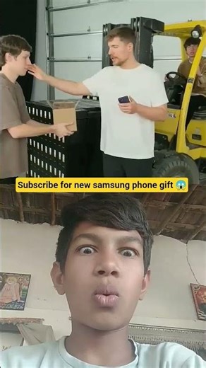 subscribe for new samsung phone gift Mr beast 😱#mrbeast #shorts #subscribe #viralvideo