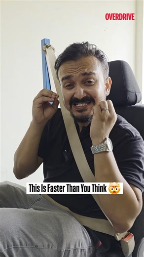 OVERDRIVE on Instagram: "@odmag | Ever wondered how fast an airbag reacts? We didn’t just talk about it, we saw it happen inches away. Anirjit sat on that seat… and boom. A whole new respect for the tech we take for granted. Full video out on 31st December 2025 on Overdrive YouTube. Stay tuned. #ODMAG #OVERDRIVE #SafetyTech #AutoEngineering #DidYouKnow"