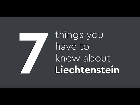 7 facts about Liechtenstein