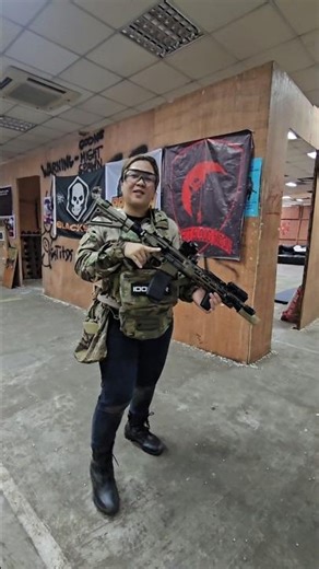 Giving this CQB unit a quick test fire before hitting the field.