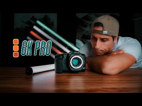 Blackmagic Pocket 6K Pro - Review Portugues BR ( BMPCC 6K PRO ) The Images are Incredible!