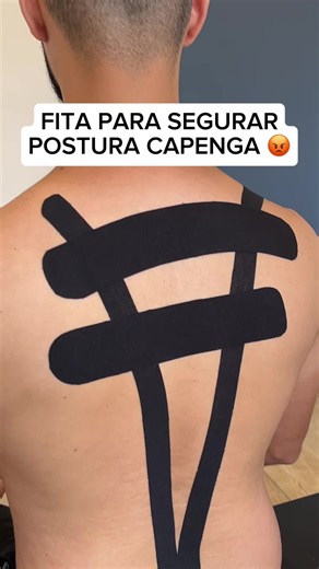 FITA PARA SEGURAR POSTURA CAPENGA!! 😡