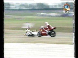 Dutch TT Schwantz and Lawson crash