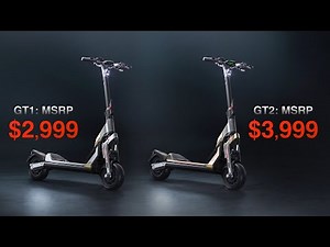 2022 Segway GT1 & GT2 New Design Electric Scooters Unveil!