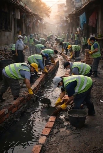 How roads are made step by step 🛣️From stones to smooth road!Learning with fun 😊#ai#Road #foryoupage
