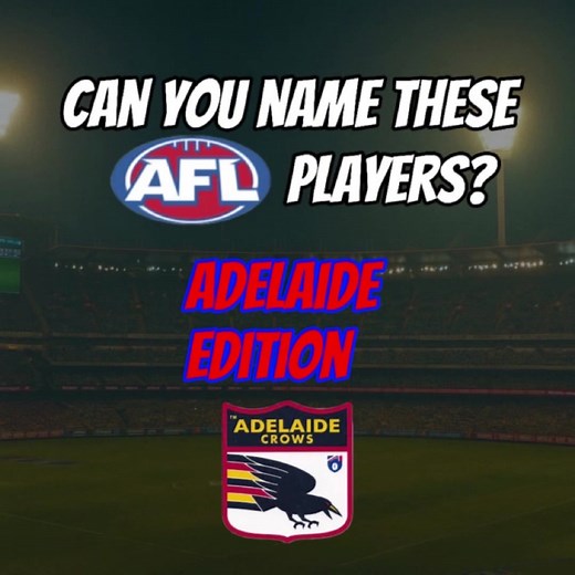 Can you name these 7 CROWS? Gets harder as you go #afl #adelaidecrows