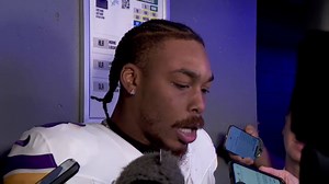 Vikings locker room reacts after 27-24 win at Lions [FULL]