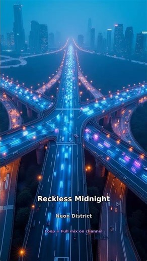 Reckless Midnight | Cyberpunk Ambient ∞ #shorts