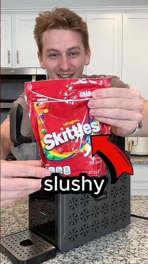 Turning Skittles Into A Slushy! 🍬