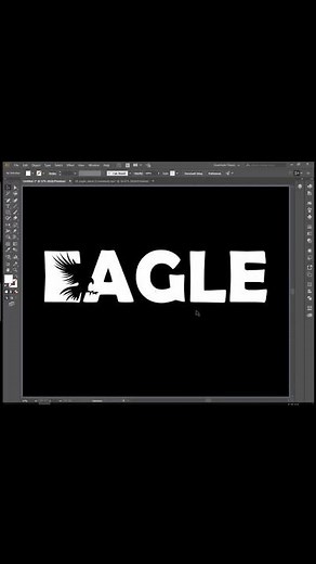 Negative Space Eagle Logo Design | Adobe Illustrator Tutorial