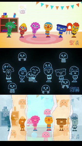 Super Simple Songs The Jellyfish Dance Intro Logo Sponsored By Klasky Csupo 2001 Effects #shortsfeed