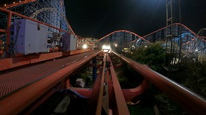 Have you taken a ride on the Big One at Blackpool Pleasure Beach in the dark? The Big One was manufactured by Arrow Dynamics, and opened at Blackpool Pleasure Beach in May 1994 as the World's tallest roller coaster! Since then, it has held the UK's record for tallest roller coaster and will finally lose that crown sometime this year when Hyperia opens at Thorpe Park. The Big One is a fan favourite but does divide opinion amongst roller coaster enthusiasts, but it's here to stay for many more yea