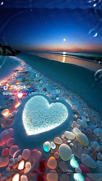 Serene Beach Scenes at Different Times of Day