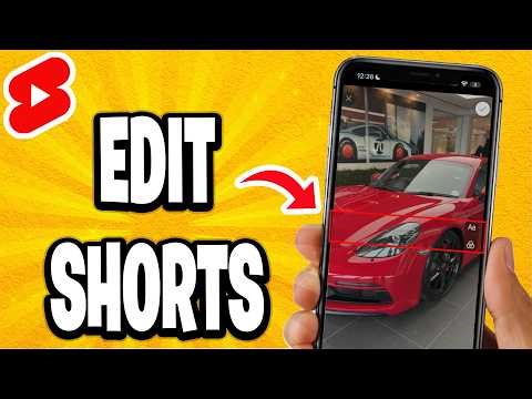 How To Edit Youtube Shorts