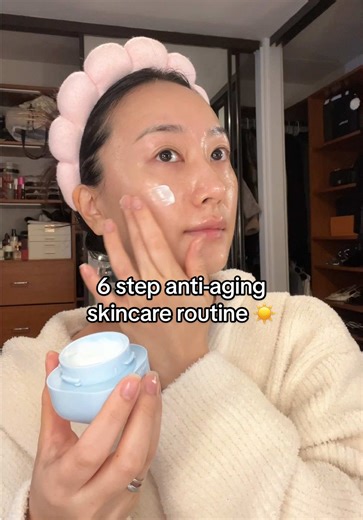 6-Step Morning Anti-Aging Skincare Routine