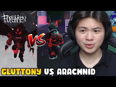GLUTTONY VERSUS ARACHNID! SIAPA YANG MENANG?! | Roblox Forsaken - Indonesia