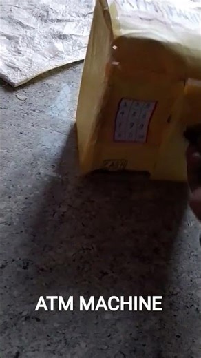 Atharv ne banaya ATM MACHINE Project ke liye// Atharv Mehra Vlogs// Kid ATM Machine #atm