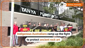 Australian Indigenous group steps up campaign to protect sacred rock art