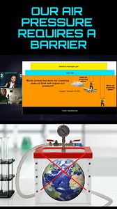 96K views · 2.4K reactions | Our air pressure of 14.7psi at sea level requires a barrier. #firmament #science #reality #intelligent #engineering | Founded Earth Brothers | Facebook