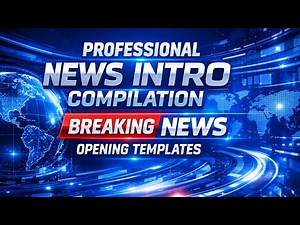 28 Min Professional News Intro Compilation | Breaking News Opening Templates