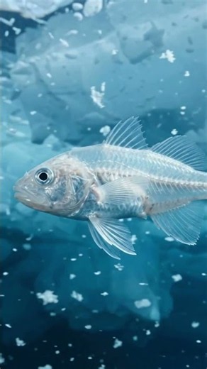 Le poisson de glace : Le "fantôme" qui défie les lois de la biologie 🧊