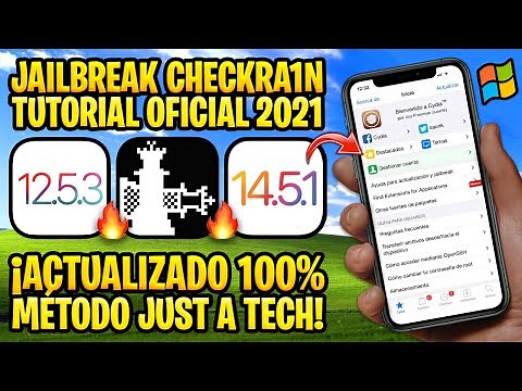 TUTORIAL CHECKRA1N WINDOWS ✅ JAILBREAK iOS 14.5 and 12.5.2 OFFICIAL - METHOD @Just a Tech