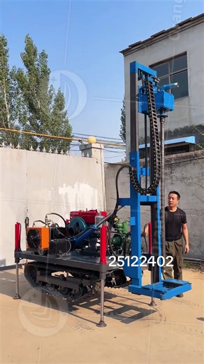 We can customize machines according to your needs; they are sourced directly from well drilling rig manufacturers in China.#drillingmachine #water #drilling