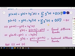 Boundary Value Problems and Finite Difference Methods