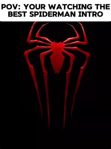 Best spiderman intro 🔥 #spiderman #theamazingspiderman #marvel #mcu #edit