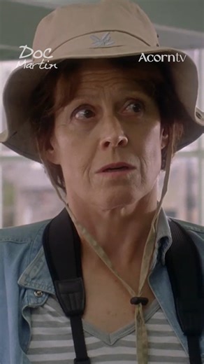 She's not an alien, just an American. Sigourney Weaver's guest appearance on #DocMartin is absolutely one of our favorites! | Acorn TV
