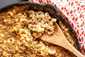 Skillet Chili Mac and Cheese Is Two Favorite Comfort Foods Combined Into One