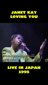 Janet Kay live in Japan, 1995 - pure lovers rock magic. 🎶🇯🇵 We came across the video of the one and only @janetkaymusic and had to share! Performing her timeless cover of Loving You with effortless grace and signature sweetness. A voice that helped define the sound of UK reggae on the world stage. #loversrock #reggaemusic #loversrockreggae | Jet Star Music