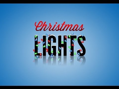 Photoshop Tutorial: Christmas Lights