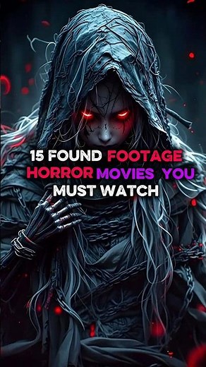 15 Found Footage Horror Movies You Must Watch 🎥😨 | #12 Feels TOO Real #movie #horrormovies #shorts