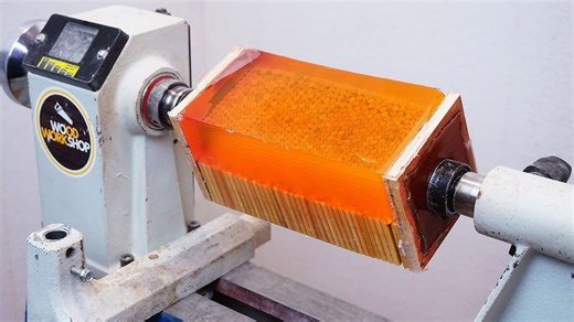Resin meets wood: The perfect turning duo