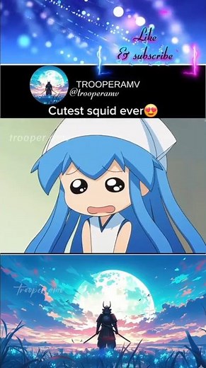 never thought squid would be this much cute😍