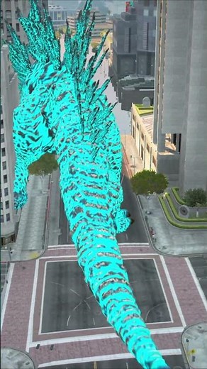 Godzilla Titan and Kiryu GTA 5 Mods