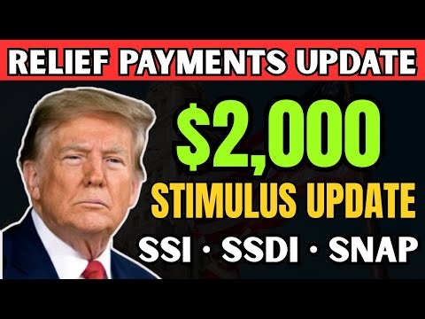 Breaking News! IRS Payments Confirmed: $2,000 Stimulus Checks + SSI, SSDI, SNAP & Disability Checks!