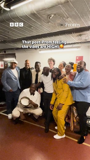 10K views · 97 reactions | When you want that post-concert photo but you're still buzzing!  Backstage vibes at the #BBCProms after the Soul Revolution Prom. Listen to the concert on BBC Sounds | BBC Proms | Facebook
