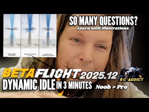 Betaflight "dynamic Idle" Tutorial 2025.12 #fpv #betaflight #tutorial