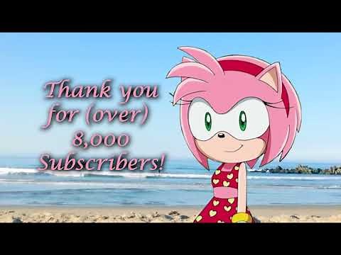 Beach hangout with Amy Rose ASMR (8K SUB SPECIAL! FINALLY DONE!) 💐🏖️