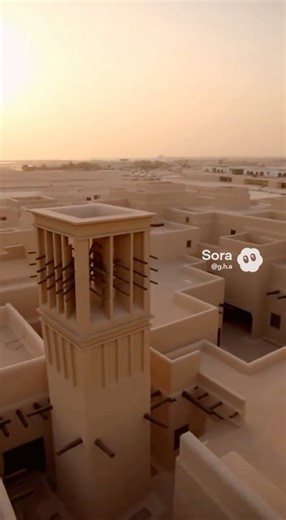 🇦🇪 United Arab Emirates – Al Fahidi Traditional House | Global Heritage Architecture