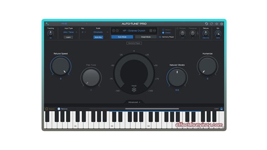人声效果器插件 AutoTune Pro 11 最新版的下载安装教程