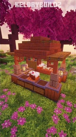 Minecraft Simple Bakery 🌸 #minecraft