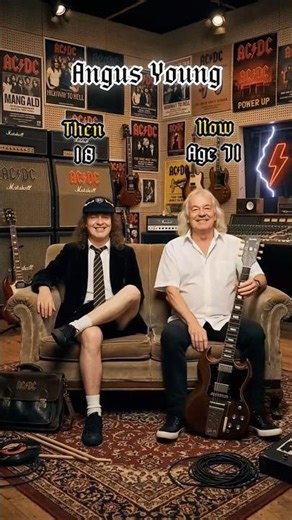 ⚡ AC/DC Then and Now (1973–2026) | Band Members Evolution #acdc