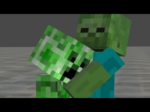 CREEPER VS ZOMBIE - LETRA
